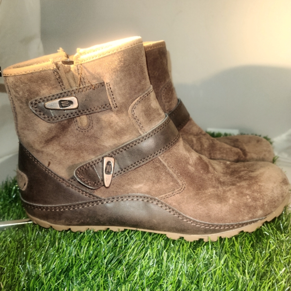 Merrell Shoes Merrell Haven Duo Brown Womens Waterproof Ankle Boots brown